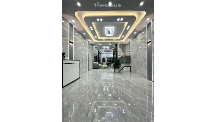 Nhà mới SHR 4 tầng HXT 96m2, Vuông – Thạnh Xuân 25 Quận 12 S